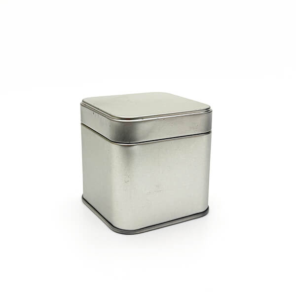 Square Herbal Tea Sampler Metal Box